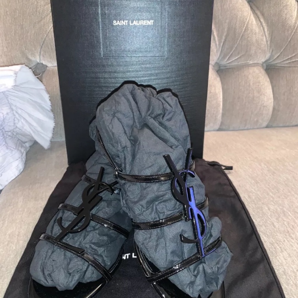 YSL cassandra sandals